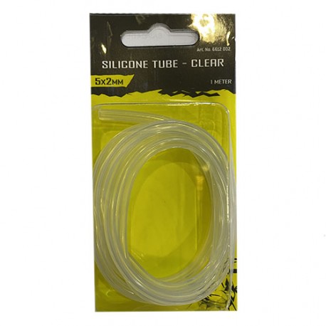 BLACK CAT SILICONE TUBE CLEAR 6X4 MM 1 M.
