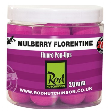 ROD HUTCHINSON BOILIES POP-UP FLUORO MULBERRY FLORENTINE 20 MM