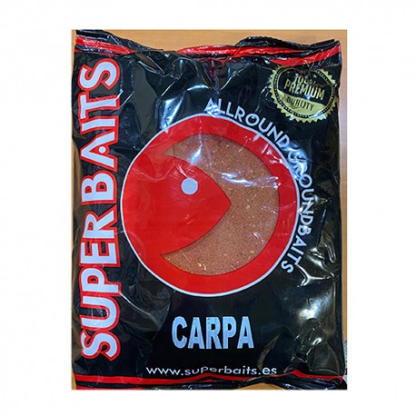 SUPER BAITS GROUNDBAIT CARPA ROJO (1 KG)
