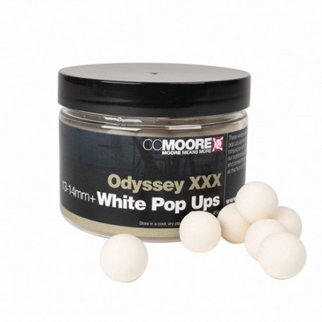 CCMOORE PACIFIC TUNA BOILIES  POP-UP WHITE 13-14 MM (35ud)
