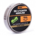 BAJO LINEA FOX ZIG FLOATER HOOKLINK (15 LB-100 M)