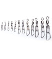 EMERILLON ESQUENA PROFESIONAL ROLLING SWIVEL WHITH SAFETY SNAP 6