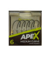 RIDGEMONKEY RM-TEC APE-X MEDIUN CURVE 2XX HOOKS 6