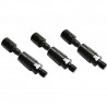 NGT QUICK RELEASE CONNECTOR BLACK 3 PCS