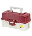 PLANO LG 1 TRAY BOX RED WHITE 6201-06