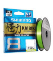 TRENZADO SHIMANO KAIRIKI 8  0,10 MM 150 M. MANTIS GREEN