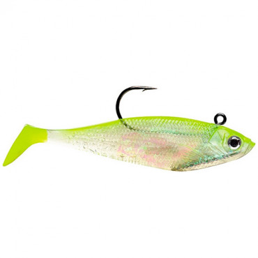 STORM SWIM SHAD 11 CM 25 G SHINER CHARTREUSE SILVER (3ud)