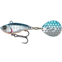 SAVAGE GEAR 3D FAT TAIL SPIN 6.5 CM 12.5 GR BLUE SILVER