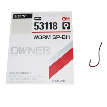 ANZUELO OWNER WORM SP-BH 12 (9ud)