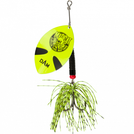 MADCAT BIG BLADE SPINNER 55 G 3/0 FLUO YELLOW