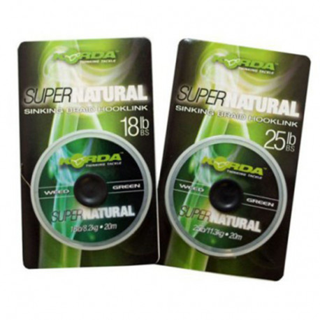 BAJO LINEA KORDA SUPERNATURAL WEED GREEN (18 LB-20 M)