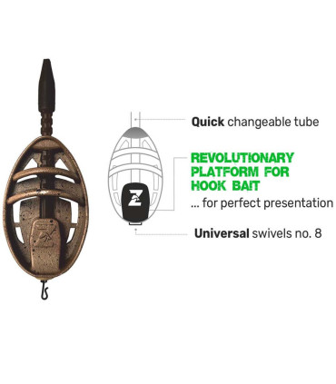 Z-FISH METHOD FEEDER ZFX WEIGHT 60 GR