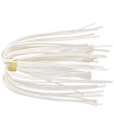 SILICONE SKIRTS STRIKE KING SOLID WHITE  (3ud)