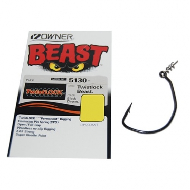 ANZUELO OWNER SHANK TWISTLOCK BEAST 8/0 (3ud)