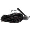 TUNGSTEN JIG RUBBER KEITECH MODEL 1 CASTING JIG 3/8 OZ 311 BLACK  RED (1ud)