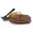 TUNGSTEN JIG RUBBER KEITECH MODEL 1 CASTING JIG 3/8 OZ 008 BROWN PURPLE (1ud)