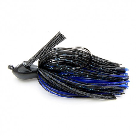 TUNGSTEN JIG RUBBER KEITECH MODEL 1 CASTING JIG 3/8 OZ 413 BLACK BLUE (1ud)