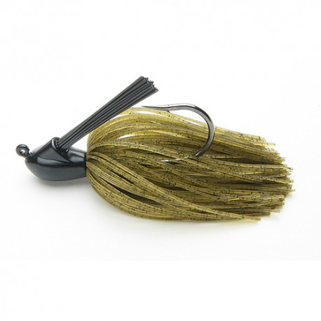 TUNGSTEN JIG RUBBER KEITECH MODEL 1 CASTING JIG 3/8 OZ 105 GREEN PUMPKIN PP (1ud)