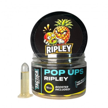 TACTICA BOILIES RIPLEY POP UP 15 MM FLUOR YELLOW (150 ML)