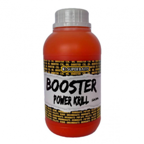 SUPER BAITS BOOSTER POWER KRILL 500 ML