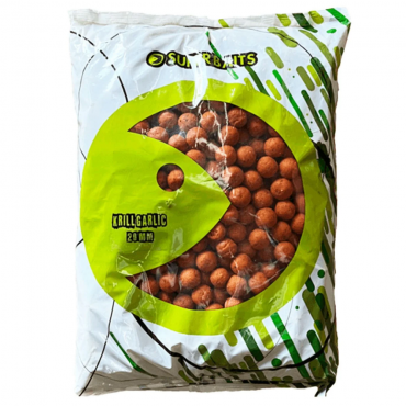 SUPER BAITS BOILIES KRILL GARLIC 20 MM 5 KG