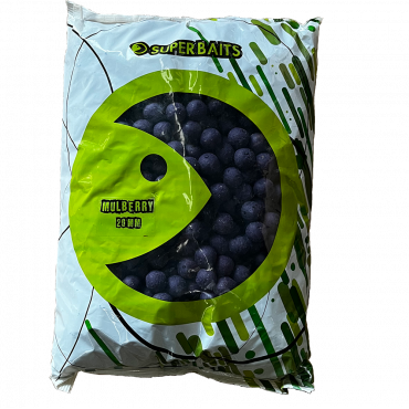 SUPER BAITS BOILIES MULBERRY HONEY 20 MM 5 KG