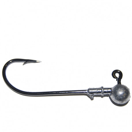 ANZUELO JIG REDONDO TEETH 15G 7/0 BLACK CROMME (4ud)