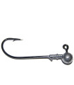 ANZUELO JIG REDONDO TEETH 15G 7/0 BLACK CROMME (4ud)