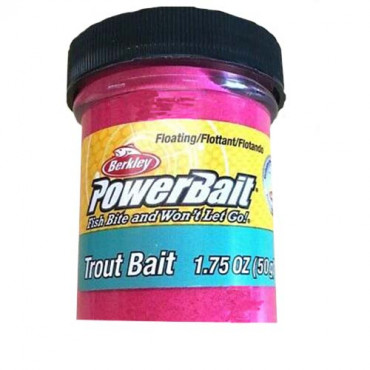 BERKLEY POWERBAIT TROUT BAIT ORIGINAL SCENT PINK (50g)