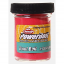 BERKLEY POWERBAIT TROUT BAIT FLUORESCENT RED (50g)
