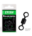 Z-FISH ROLLING SWIVEL 8 BLACK MATT