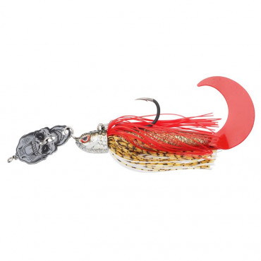 MADCAT SKULL BLADE JIG XL 55 G 7/0 SALTNPEPPER