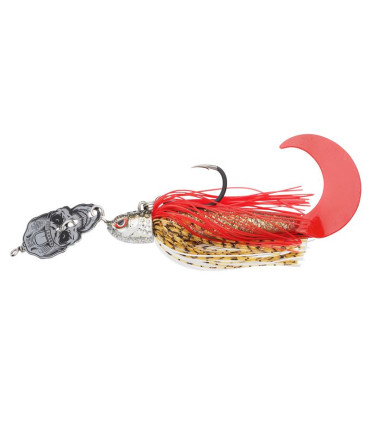 MADCAT SKULL BLADE JIG XL 55 G 7/0 SALTNPEPPER