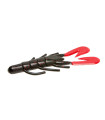ULTRAVIBE SPEED CRAW 3.5 ZOOM BLACK/RED CLAW (12ud)