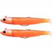 BLACK MINNOW 90 DOBLE COMBO FIIISH 2  ORANGE GLOW 10 g