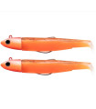 BLACK MINNOW 90 DOBLE COMBO FIIISH 2  ORANGE GLOW 10 g
