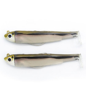 BLACK MINNOW 90 DOBLE COMBO FIIISH 2  VAIRON 5 g