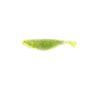 SHAD HART 4 CHARTREUSE SILVER FLAKES (10ud)