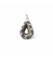 PLOMO GRIPPA CON EMERILLON PINTADO MARRON 140G APROX