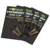 LEAD CLIP KORDA HYBRID GRAVEL (8ud)