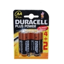 PILAS DURACELL PLUS POWER AA (6ud)