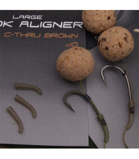 HOOK ALIGNER GARDNER COVERT C-THRU BROWN LARGE (10ud)