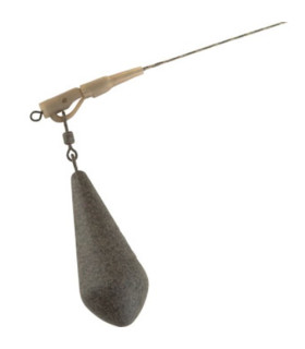 LEAD CLIP Y PEGS FOX EDGES 7 TRANS KHAKI (10ud)