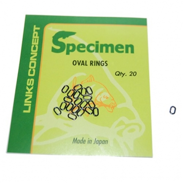 ANILLA SPECIMEN OVAL RINGS S (20ud)