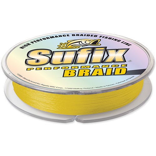 TRENZADO SUFIX 832 ADVANCED SUPERLINE 0.20 MM (250 M) AMARILLO