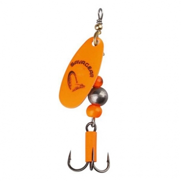 SAVAGE GEAR CAVIAR SPINNER 4 FLUO ORANGE (18G)