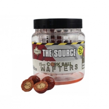 DYNAMITE BAITS BOILIES CORK BALL WAFTERS THE SOURCE 15 MM (25ud)