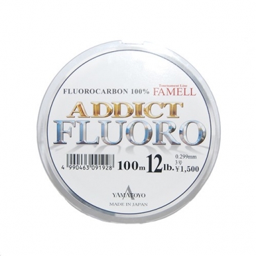 FLUOROCARBONO YAMATOYO ADDICT FLUORO 12 LB (0.299 MM-100 M)