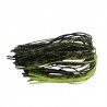 SILICONE SKIRT BLACK GREEN PUMPKIN CHARTREUSE