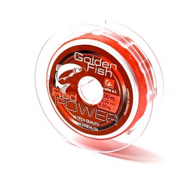 NYLON GOLDEN FISH RED POWER (0.20 MM-100 M)